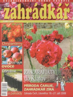 2008/09 Zahrádkář, časopis, velký formát