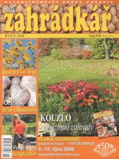 2008/10 Zahrádkář, časopis, velký formát