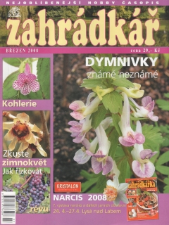 2008/03 Zahrádkář, časopis, velký formát