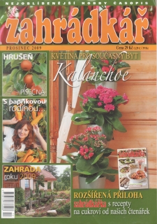 2009/12 Zahrádkář, časopis, velký formát