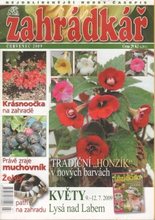 2009/07 Zahrádkář, časopis, velký formát