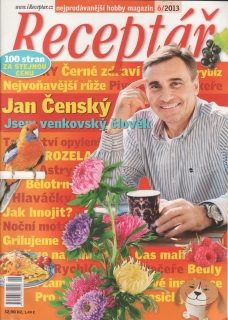 2013/06 Receptář, nejprodávanější hobby magazín, velký formát