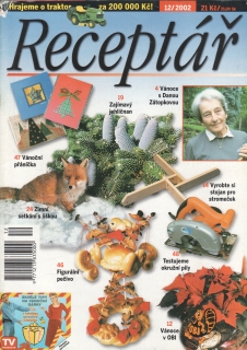 2002/12 Receptář, nejprodávanější hobby magazín, velký formát