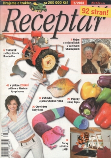 2003/05 Receptář, nejprodávanější hobby magazín, velký formát