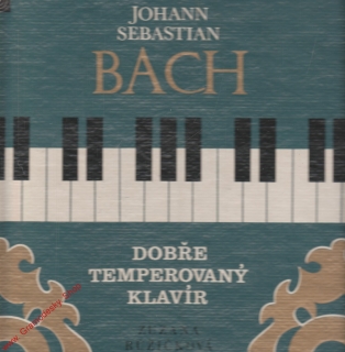 LP 5album Johann Sebastian Bach, Dobře temperovaný klavír, 1972 stereo 1 11 1271