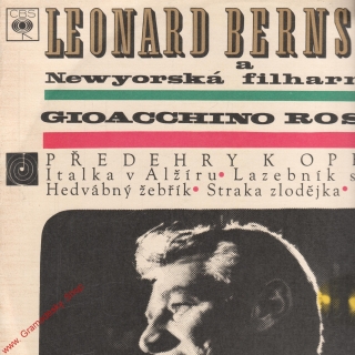 LP Leonard Bernstein, Gioacchino Rossini, předehry k operám, stereo 1 10 0214