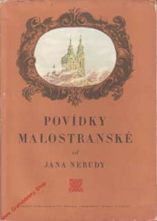 Povídky Malostranské / Jan Neruda, 1956, il. Václav Sivko