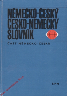 Německo český, Česko německý slovník, část německo česká, 1979