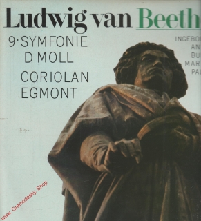 LP 2album Ludwig van Beethoven, 9 symfonie D moll, stereo, 1979