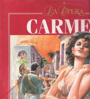 LP La Opera 1, Carmen, Georges Bizet stereo 424 303 1