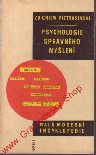 Psychologie správného myšlení / Zbigniew Pietrasiňski, 1965