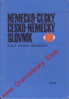 Německo český, česko německý slovník / část česko německá, 1991