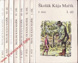 Školák Kája Mařík I-VII.díl / Felix Háj - Marie Černá, 1990