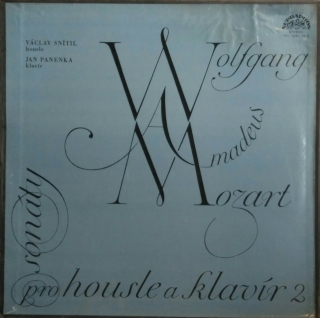 LP 4album Wolfgang Amadeus Mozart, Sonaty pro housle a klavír 2, 1111 2351 - 54G