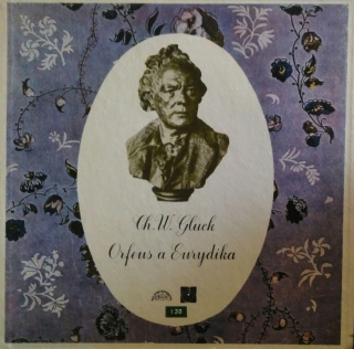 LP 2album Orfeus a Eurydika, Christoph Willibald Gluck, 1975