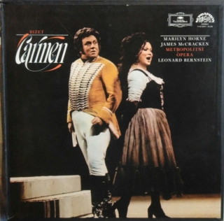 LP 3album Carmen, Georges Bizet, Metropolitní opera, stereo 1116 3041 - 43 ZB