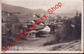 Pohlednice Buschullersdorf i. Jerrgebirge / Oldřichov v Hájích, neprošla poštou