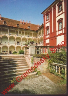 Pohlednice Opočno, renesanční zámek z let 1560 - 69 / čistá