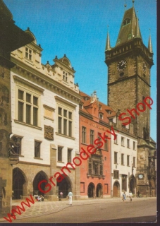 Pohlednice, Praha, Staroměstská radnice / čistá