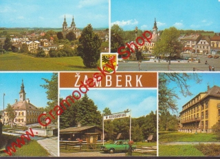 Pohlednice, Žamberk 1982 / čistá