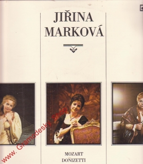 LP Jiřina Marková, Mozart, Donizetti, Webwr, Smetana, Dvořák, 1983 stereo Panton