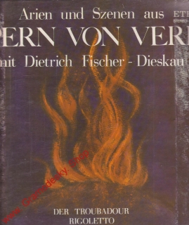 LP Arien und Szenen aus Opern von Verdi mit Dietrich Fischer Dieskau, stereo