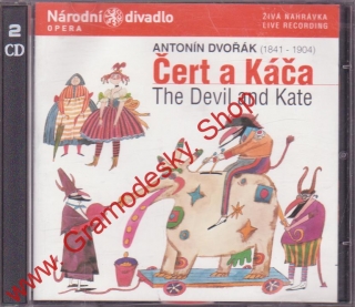 CD Antonín Dvořák, Čert a Káča, The Devil and Kate, 2003