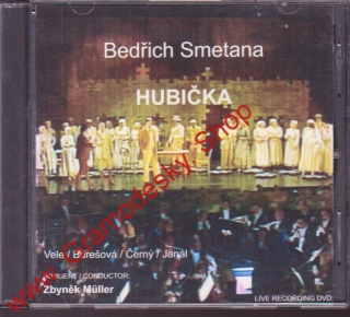 DVD Hubička, Bedřich Smetana, live záznam ČT, 2007
