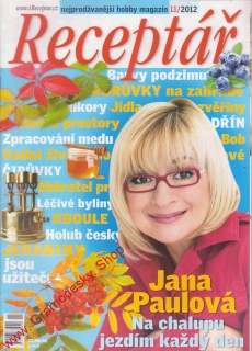 2012/11 Receptář, nejprodávanější hobby magazín, velký formát