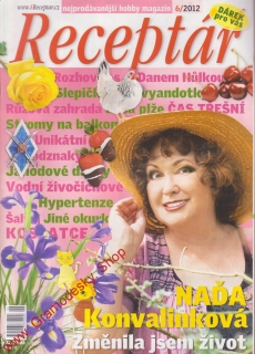 2012/06 Receptář, nejprodávanější hobby magazín, velký formát