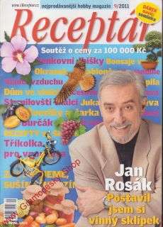 2011/09 Receptář, nejprodávanější hobby magazín, velký formát