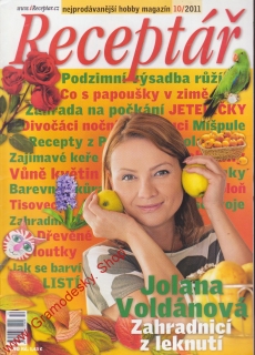 2011/10 Receptář, nejprodávanější hobby magazín, velký formát