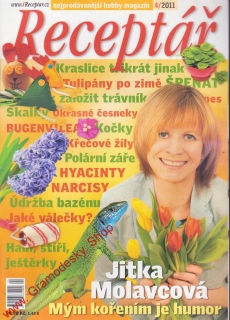 2011/04 Receptář, nejprodávanější hobby magazín, velký formát