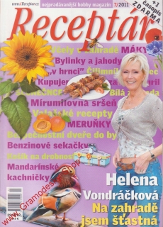 2011/07 Receptář, nejprodávanější hobby magazín, velký formát