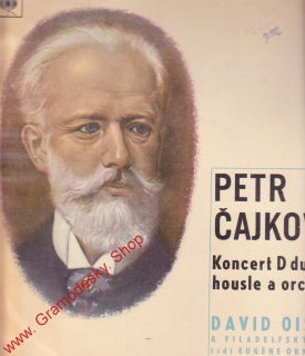 LP Petr Iljič Čajkovskij, koncert D dur pro housle a orchestr op. 35 stereo 1968