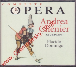 CD 2album Andrea Chénier Giordano, complete opera, Domingo Placido, 1995
