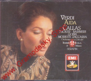 CD 3album, Giuseppe Verdi, Aida, Maria Callas, 1987