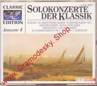 CD 3album, Mozart, Beethoven, Solokonzerte der klassik, 1991