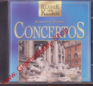 CD Concertos Romantic Piano, Tchaikovsky, Grieg, Schumann, Brahms