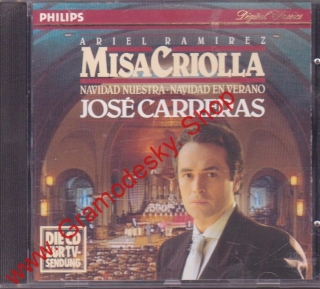 CD Ariel Ramirez, Misa Criolla, José Carreras, 1988