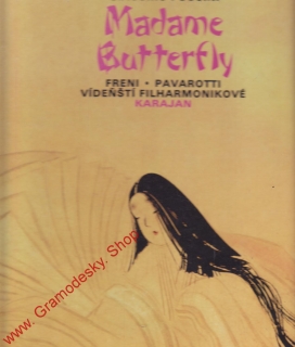 LP Giacomo Puccini, Madame Butterfly, Freni, Pavarotti, Vídenští filharmonikové