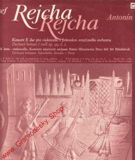 LP Josef Rejcha, Antonín Rejcha, 1977 stereo 11 0635 H Panton