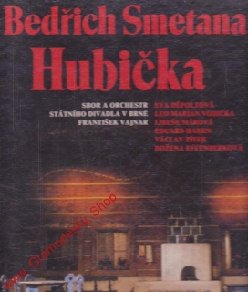 LP 3album Hubička, Bedřich Smetana, kvadro, 1416 3341 - 43