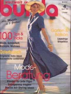 1995/04 časopis Burda německy