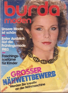 1983/01 časopis Burda německy