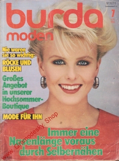 1983/07 časopis Burda německy
