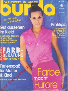 1995/06 časopis Burda německy