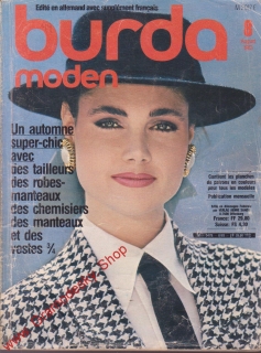 1983/08 časopis Burda Německy
