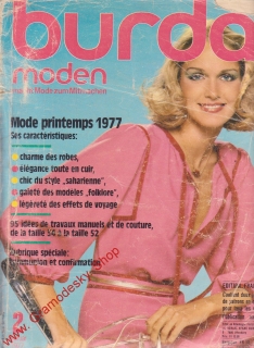1977/02 časopis Burda Německy