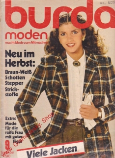 1980/09 časopis Burda Německy